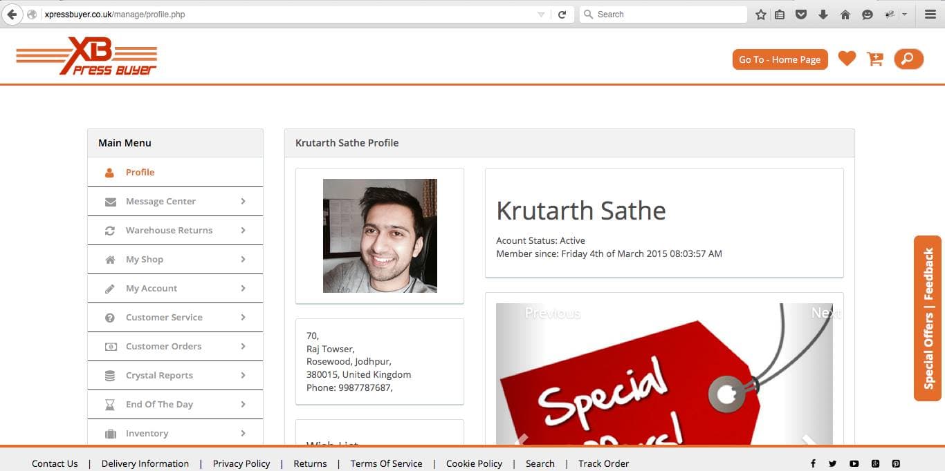Xpress Buyer Old