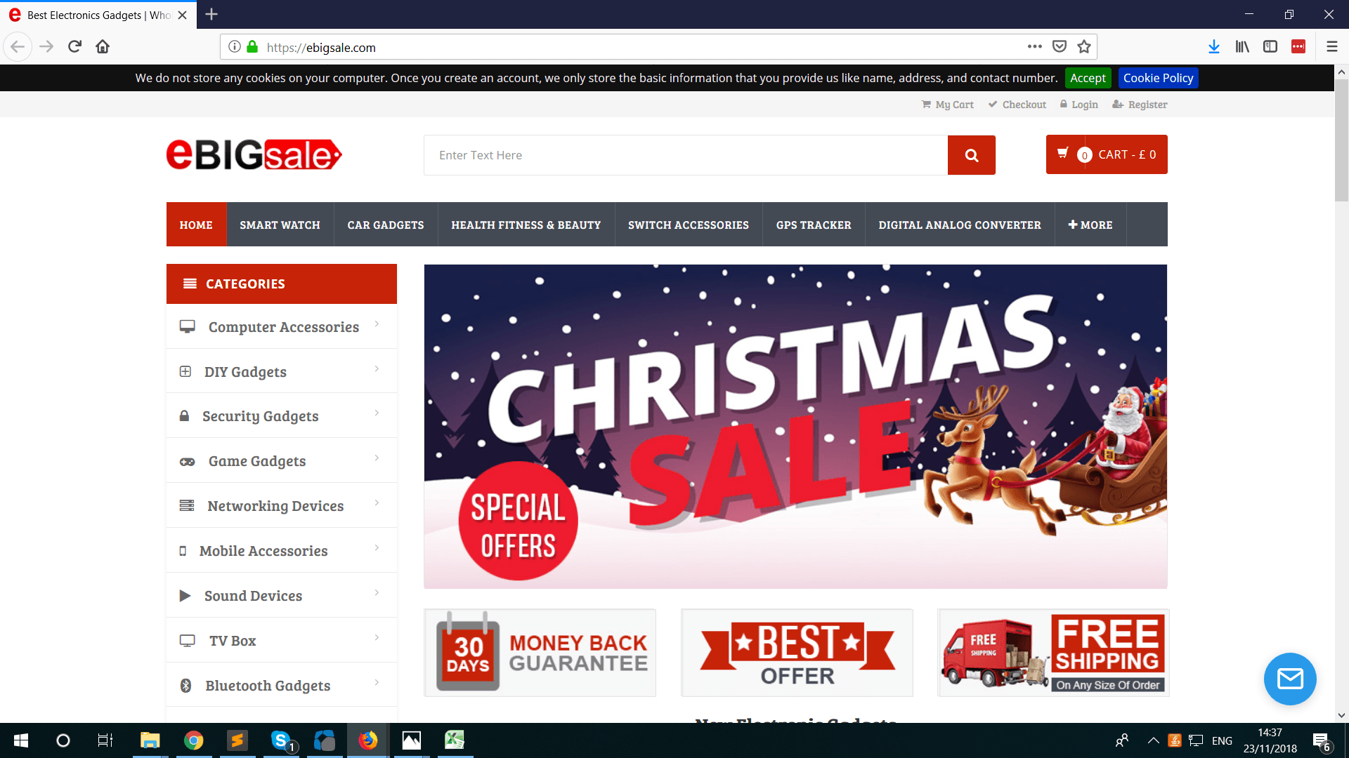eBigSale screenshot